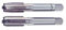 Hand-Gewindebohrer Set Satz (2Stk) M 8x1,0 MF HSS DIN13 Rechts Rechtsgewinde NEU & Original M8x1,0