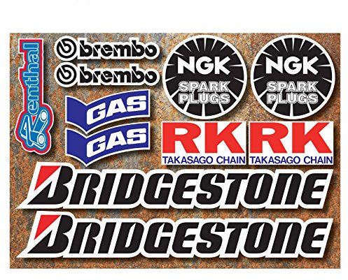 Motorrad Race 11 Aufkleber