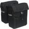 New Looxs Vigo Double Racktime Dubbele Fietstas, Black, 37 Liter