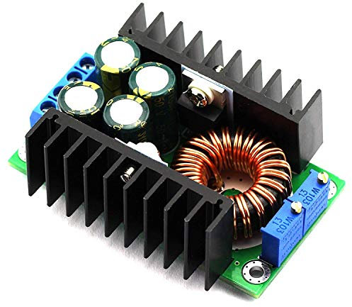 ICQUANZX DC 9A 300w Convertisseur abaisseur convertisseur Convertisseur de courant constant 24V à 12V Module régulateur ajustable Module d'alimentation 7V-32V à 0.8V-28V