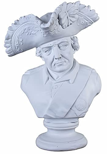 Der Alte Fritz Büste Friedrich der Grosse Skulptur König von Preussen Dekokopf tvc099 Palazzo Exklusiv