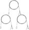 LUTER 3Pcs 2mmx2m Adjustable Picture Hanging Wire 40Kg for Hanging Photo Frame Artwork Mirror Light