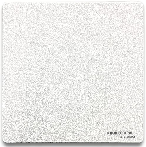 X-Raypad Aqua Control Plus AC+ Solid Gaming-Mauspad, Ultra-Hochpräzisions-Mauspad mit Perfekter Geschwindigkeit und Steuerungsfähigkeit, entwickelt für FPS-Spieler mit niedrigen DPI-Anforderungen