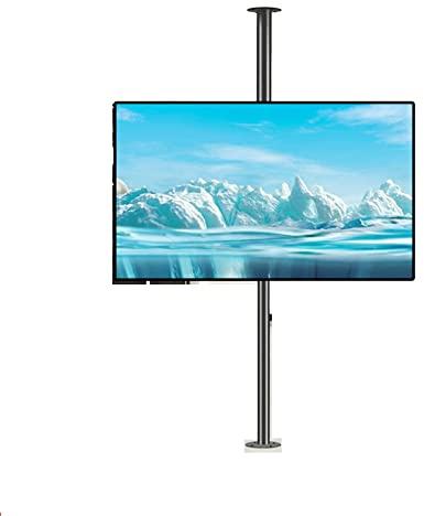 LCD TV Bodenständer Mit 360 Grad Drehbarem Rahmen – TV Wandhalterung, Trennwand Drehgestell, Drehbarer TV Schrank, Drehbare Basis, Passend Für 32-75 Zoll LED Bildschirmanzeige (Size : 110-135cm)