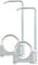 GESEXI - Exhaust Clamp with Hanger for 2.25 Exhaust Pipe Universal Clamp on Exhaust Suspension 2 Pack