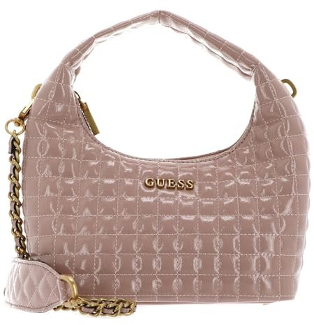 GUESS Damen Tia Hobo, Schultertasche, Rosewood