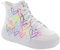 Skechers Hyperlift, Stivali alla Moda, Colore: Bianco e Multicolore, 36.5 EU