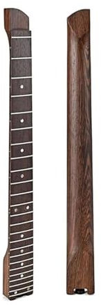 25 Bünde Ahornholz E-Gitarre Hals Griffbrett Gitarre Headless Bridge Neck