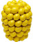 Kare Design Vase Lemon Juice, Gelb, Deko Vase, Blumenvase, Zitronen Motiv, Porzellan, handgearbeitet, Unikat, 40 cm (H)