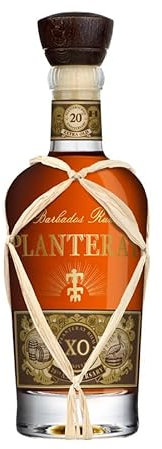 PLANTERAY RUM - (Ex Plantation) - XO 20th Anniversary - Rhum - 40% Alcool - Origine : Barbade - Notes de Vanille & Cacao - Petit format 35 cl