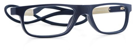 DIDINSKY Gafas de Presbicia con Iman y Filtro Anti Luz Azul, Gafas Graduadas Imantadas de Lectura para Hombre y Mujer. DIKRIK FLEX THYSSEN/ARKEN/UFFIZI (Indigo, 1, x, Arken)