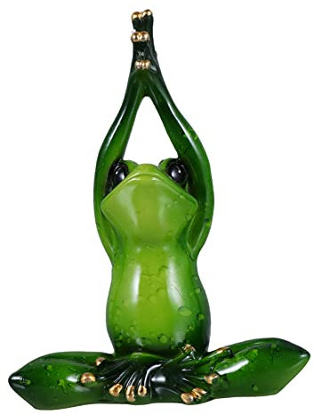 BCOATH Handgemachte Harz Meditation Frosch Dekorative Verzierung für Büro Kinderzimmer Flur