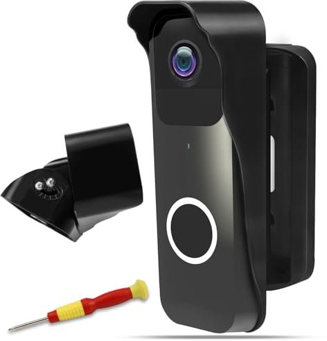 WPPQWP Blink Türklingelhalterung, Verstellbare Blink Doorbell Halterung, Maximaler Drehwinkel 110 Grad, Halterung für Blink Video Doorbell mit Schraubendreher