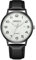 CIVO Herren Uhr Analog Armbanduhr: Groß Zahlen Quarzuhren - Schwarze Weiß Wasserdicht Herren Uhren mit Lederarmband