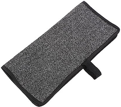 OKUMEYR 1 Pc Salvamanteles Anticorte Tapete Protector De Mesa Funda Protectora Tajo De Cocina De La Mesa Cojín Protector De Mesa Mantel Anticorte Hppe Material Black