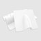 5 x White External Brick Buster Plate - Cable Outdoor Wall Entry Tidy Cover - Blast Plate - Satellite/Coaxial/Sat/Coax