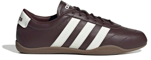 adidas Grnd Court Lo Womens Trainers Brown/White 5