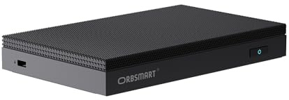 Orbsmart AW-16L Mini PC Fanless Intel N150, 16GB RAM DDR5 512GB SSD, Windows 11 Pro, Mini Computer Fisso Senza Ventola (0dB Silenzioso, Triplo Schermo 4K, WiFi 6, USB-C) - Produttore Tedesco