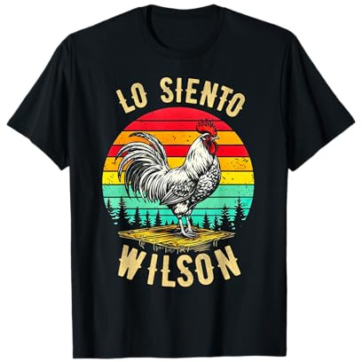 Wilson Lo Siento Vintage-Meme mit Hühnchenmotiv T-Shirt