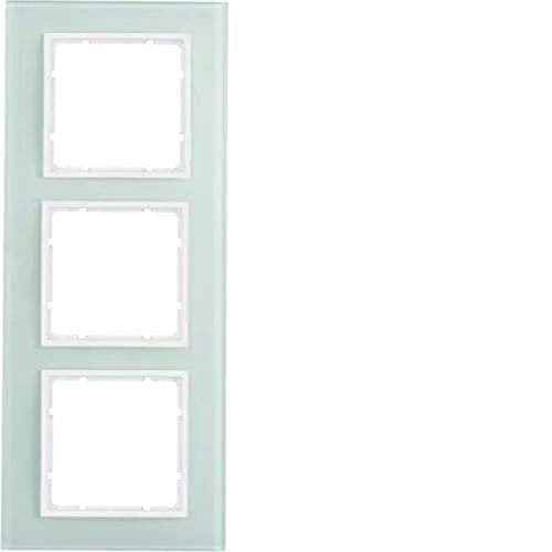 BERKER 10136909 Rahmen 3F Polws Glas