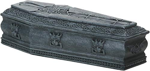 YTC Summit International Gargoyle Coffin Jewelry Trinket Box Storage Container Gothic Decoration New
