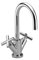 Dornbracht Tara. Waschtisch-Einlochbatterie chrom 22512892-00 - Ausladung 135 mm - schwenkbarer
