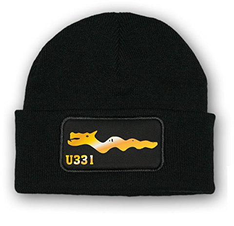 Copytec U331 U-Boot Unterseeboot Marine Seeschlange Turm Marling Mützenabzeichen Wappen - Mütze/Beenie #10885 M