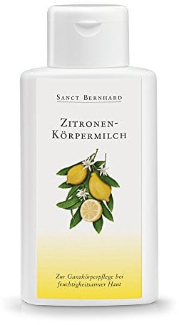 Sanct Bernhard Zitronen-Körpermilch mit natürlichen Feuchthaltefaktoren 250 ml