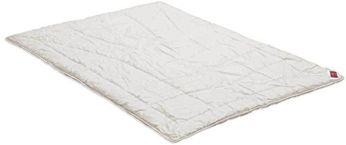 Hefel Zirbendecke Wellness medium, Füllung: 100% Schafschurwolle mit Zirbenflocken 155x200 cm