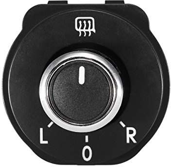 Viviance Manopola di Regolazione dello Specchio Posteriore Interruttore Controllo Termico per Polo 6R 2011-2016 6Rd959565B