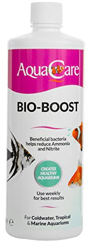 AquaCare Bio Boost Filter Bacteria Booster For Freshwater Aquariums (480ml)