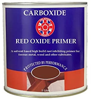 Red Oxide High Build Primer for Metal & Wood | 1lt, 2.5lt, 5lt | Rust Inhibiting