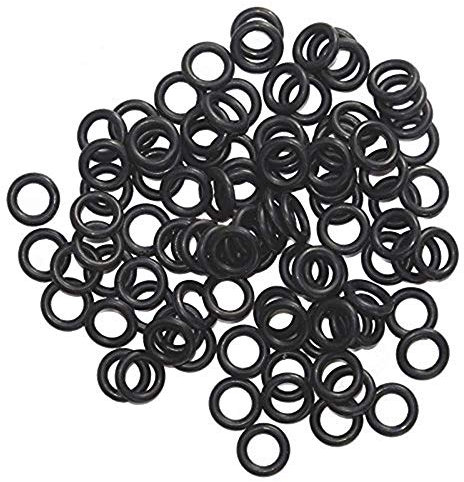 Huntingdoor 200pcs Archery O-rings OD1/4 Inch Specifically for Broadhead Replacement Rubber Bands High Performance Shock Collar Hunting Shooting Target Practice