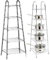 Yorkshire Homeware 5 Tier Chrome Saucepan Pot Frying Pan Stand Rack Storage Organizer Holder Unit Kitchen