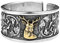 Hirsch Paar Ring Nische Design weiblich 925 Silber Retro Persönlichkeit offener Ring trendy männlich