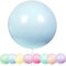 YOUYIKE 36 Zoll Grosse Luftballons Pastell, 8 Stück Riesige Runde Pastell Ballons, 90CM Macaron Blau Latex Grosse Luftballons für Geburtstag,Hochzeitsfest,Festival,Karnevals (Blau)