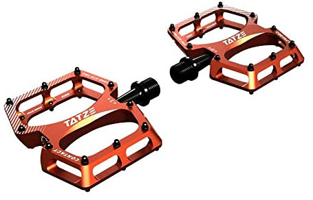 TATZE Contact CNC Plattformpedale L orange