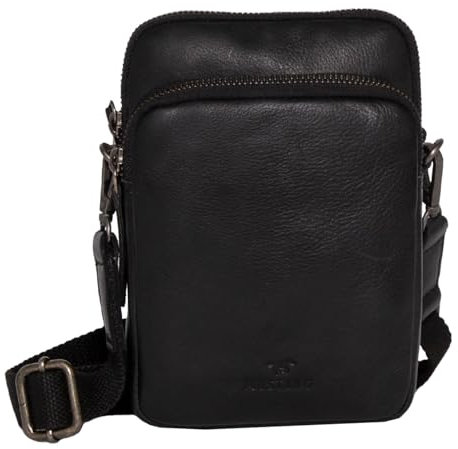 MUSTANG Unisex Perth Schultertasche Small Rucksack, schwarz