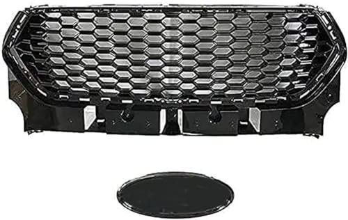 Auto Front Nieren Kühlergrill,kompatibel mit Ford Escape Kuga 2015 2016 2017,Kühlergrill modifiziertes Zubehör