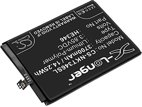 Cameron Sino Ersatz Akku für Nokia 7 Plus, TA1046 PN:Nokia HE346 3700mAh / 14.25Wh