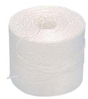 2KG SPAGO BIANCO POLIPROPILENE STABILIZZATO - Kg 2 bobina (1000) Mtl 1000 per kg di prodotto