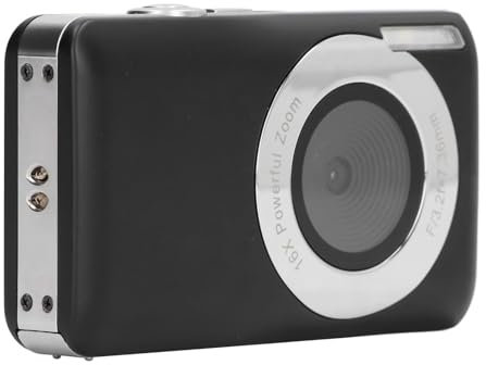 Digital Camera, 8K FHD Video Camera for Photography, Smart Vlogging Camera with 16X Digital Zoom, 2.7 Inch Display, Compact Small Camera for Boys Girls Kids