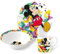 set 3 pezzi in ceramica topolino disney tazza ciotola piatto stoviglie per bambini in confezione