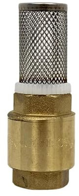 Arcanaute - Crépine avec clapet anti-retour pour eau non potable - Clapet anti-retour Femelle-Femelle 1/2'' (15/21) + Filtre Inox (crépine) 1/2'' (15/21) - Sans ACS