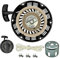 YGQ 212 196 224 208 cc Avviamento a Strappo per GX160 GX200 Honda Champion Coleman Firman Ryobi Simpson 5.5 6.5 hp con Coppa di Avviamento Parti di Ricambio