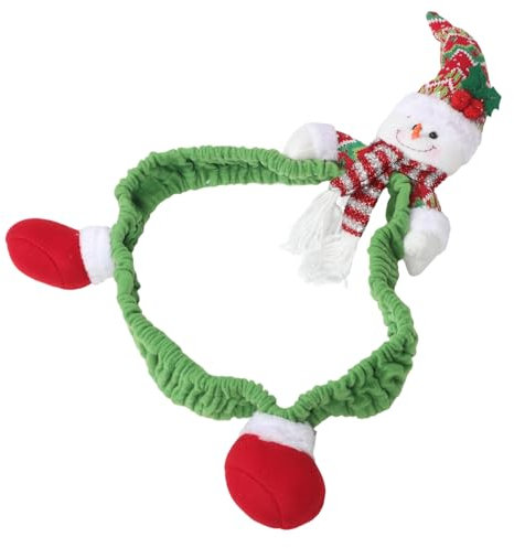 jojofuny Snowman Computer Dust Jacket Xmas Cover Elastic Monitor Border Sleeve Cute Screen Decoration for Office Use Protective Cover for Christmas Festive Season