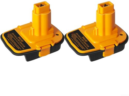 DM18D Battery Adapter Fit for Dewalt 18V/20V, Battery Converter Work for Dewalt 18V 20V Battery Tools, Lithium Battery to NiCad & NiMh Battery Tools
