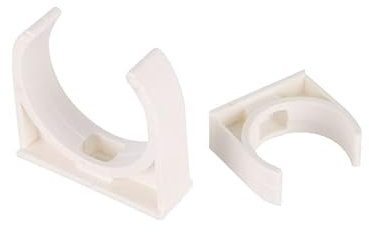 MULONGOR 5 pièces ID 20/25/32/40/50mm PVC Tuyau Pince Jardin Eau connecteurs raccords d'irrigation Stable Fixe U-Type Tuyau d'eau Pince Pince Sangle(25mm)