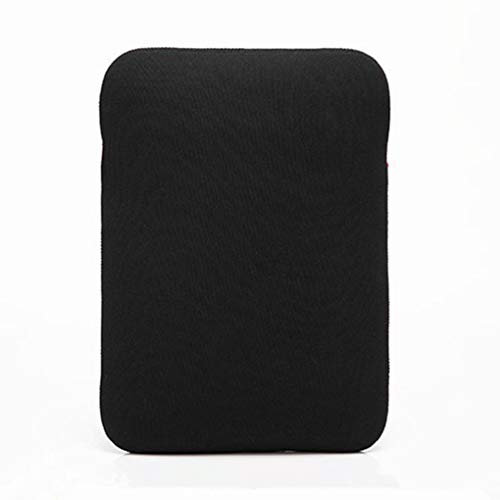 Borsa per computer portatile, impermeabile, in neoprene ispessito, nero, 17 cm x 25 cm