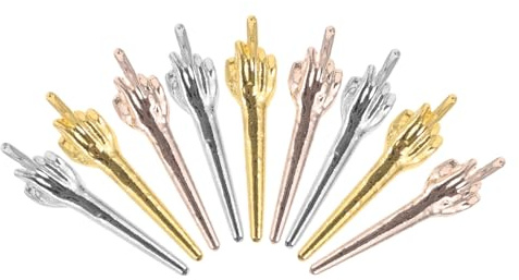 GARIOUANS 9 Stück Punktestifte Für Brettspiele Fingerform Punktestift Multifunktionale Spielkarten Punktestifte Robustes Kunstharz Für Kartenspiele Und Brettspiele